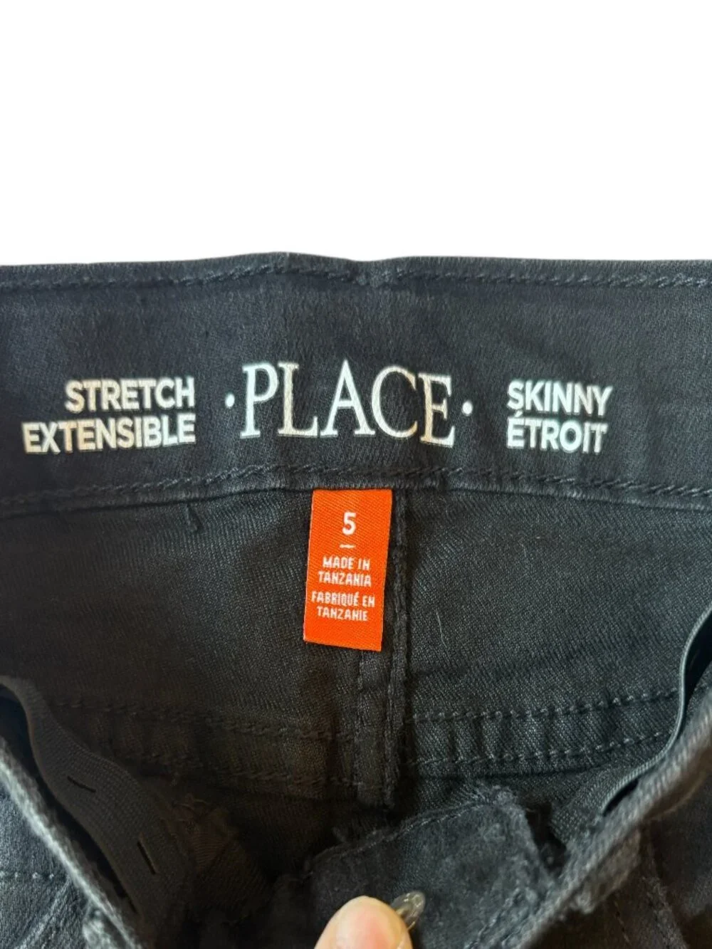The Childrens Place black stretch